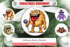Ornament Monster Halloween Bakery Product Image 1