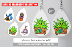 Earring Monster Halloween Bakery Product Image 1