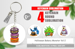 Keychain Monster Halloween Bakery Product Image 1