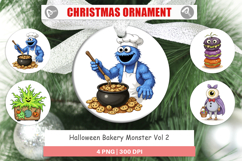 Ornament Monster Halloween Bakery Product Image 1
