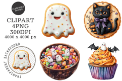 Halloween Bakery Spooky Treats Png Product Image 1