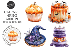 Halloween Bakery Spooky Treats Png Product Image 1