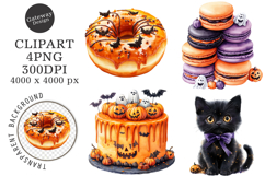 Halloween Bakery Spooky Treats Png Product Image 1