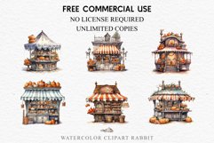 watercolor halloween bakery stand, spooky clipart, sublimation nursery, Creepy Witch art, storefront Halloween Bakery Stand Storefront Clipart PNG Scrapbooking Fairy Tale Art Image Watercolor Transparent Print illustration sublimation creepy printable