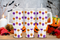 halloween balloon halloween 40oz quencher tumbler sublimation wrap uv dtf wrap SVG high resolution transparent background