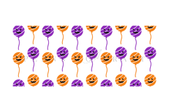 halloween balloon libbey beer can glass full wrap svg presized template for 16oz and 20oz glass for Cricut Silhouette and sublimation