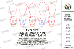 Halloween Banner Laser Cut. Halloween Wall Decor SVG Product Image 2