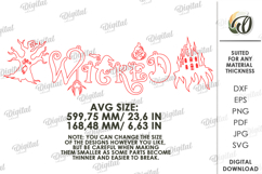 Halloween Banner Laser Cut. Halloween Wall Decor SVG Product Image 2