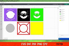 Halloween Confetti Shaker Card | Happy Halloween Card SVG Product Image 4