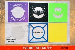 Halloween Confetti Shaker Card | Happy Halloween Card SVG Product Image 7