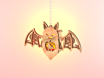 Halloween Bat Candle Holder - Lantern Laser Cut Template Product Image 3