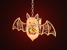 Halloween Bat Candle Holder - Lantern Laser Cut Template Product Image 5