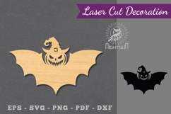 Halloween Bat Laser Cut Decoration Product Image 1