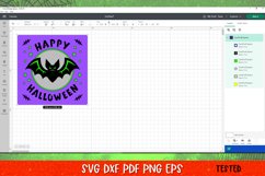 Halloween Confetti Shaker Card | Happy Halloween Card SVG Product Image 3