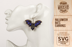 Halloween Earrings SVG, Earrings SVG, Halloween SVG Product Image 6
