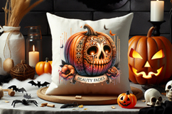 beauty fades skull png, halloween skull pumpkin clipart, creepy halloween sublimation design, spooky skull pumpkin illustration, halloween skull graphics, skull pumpkin sublimation, scary halloween clipart, skull pumpkin design, halloween png for cricut, 
