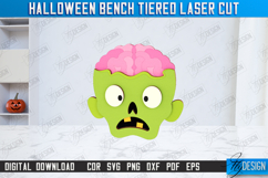 Halloween Element Laser Cut | Seasonal Decorations | Zombie Product Image 1