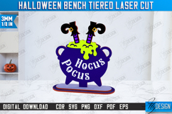 Halloween Element Laser Cut | Seasonal Decor | Cauldron |CNC Product Image 1