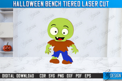 Halloween Element Laser Cut | Seasonal Decorations | Zombie Product Image 1