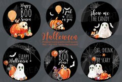 Halloween black drink coaster, home decor &amp; sticker graphic Product Image 12