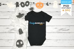Halloween bodysuit mockup | SVG mockup Halloween Product Image 1