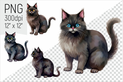 Halloween Black Cat Clipart for Halloween crafts, sublimation, invitations, party decorations, stickers, scrapbooking, and digital projects.