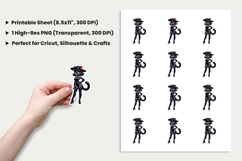 Halloween Sticker, Black Cat Sticker, Witch Hat Cat PNG, Gothic Cat PNG, Halloween PNG, Spooky Sticker Design, Vintage Halloween Sticker, Printable Halloween Stickers, Cricut Halloween Design, Halloween Sublimation