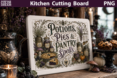 Halloween Quote Sublimation | Kitchen Cutting board Product Image 1