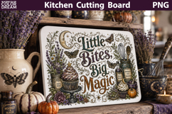 Halloween Quote Sublimation | Witch Kitchen Cutting board Product Image 1
