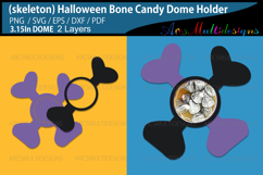 Spooky Bone Candy Dome Holder Product Image 1