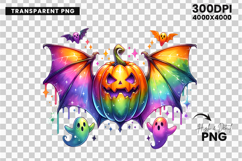halloween bat cute ghost png, cute halloween ghost clipart, kawaii ghost with bats design, halloween spooky ghost printable, halloween ghost sublimation png, bat and ghost halloween art, spooky cute ghost illustration, halloween ghost with bat clipart, ha