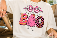 Halloween Boo Ghost PNG, Halloween Sublimation PNG Product Image 2