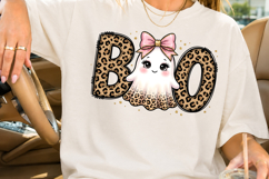 Halloween Boo Cute Ghost PNG, Halloween Sublimation PNG Product Image 2