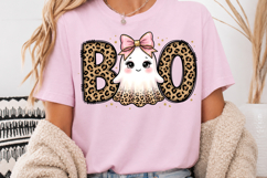Halloween Boo Cute Ghost PNG, Halloween Sublimation PNG Product Image 4