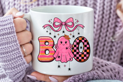 Halloween Boo Ghost PNG, Halloween Sublimation PNG Product Image 5