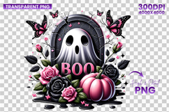 halloween boo ghost png, ghost flower pumpkin clipart, spooky cute sublimation, halloween floral ghost png, pumpkin flower clipart, halloween sublimation design, cute ghost png, autumn ghost clipart, halloween png design, floral halloween ghost