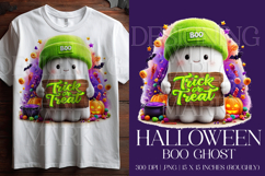 Halloween Ghost Graphic, Halloween PNG, Trick or Treat, g4 Product Image 1