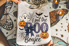 I Put The Boo In Boujee PNG, Spooky PNG, Halloween PNG, Fall Product Image 3