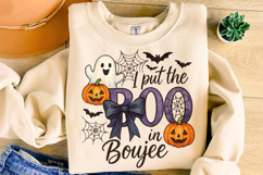 I Put The Boo In Boujee PNG, Spooky PNG, Halloween PNG, Fall Product Image 4