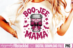 Halloween Boo Jee Mama PNG Product Image 2