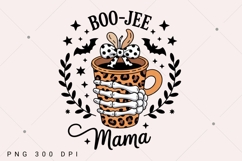 Halloween Boo Jee Mama PNG, Bougie Png Product Image 1