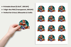Halloween Sticker, Boo Sticker, Pinup Girl Sticker, Retro Halloween PNG, Vintage Halloween Sticker, Halloween PNG, Spooky Sticker Design, Pinup Boo Design, Printable Halloween Stickers, Cricut Halloween Design