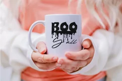 Halloween Boo SVG Cut File Boo Y'all SVG Trick Or Treat