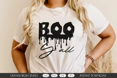 Halloween Boo SVG Cut File Boo Y'all SVG Trick Or Treat