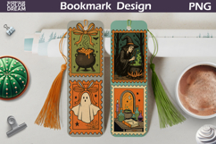 Halloween Postage Stamp Bookmarks | Spooky Bookmark Product Image 1