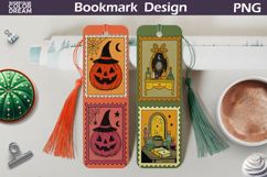 Halloween Postage Stamp Bookmarks | Spooky Bookmark Product Image 1
