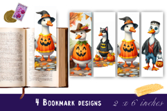 Halloween Goose Bookmark Collection PNG, Printable Product Image 1