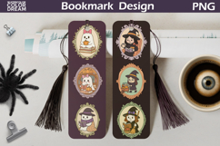 Halloween Bookmarks | Retro Halloween Frames Bookmark Product Image 1