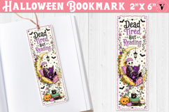 Halloween Bookmark | Spooky Bookish Bookmark, Ghost Reading Product Image 1