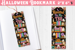 Halloween Bookmark | Spooky Bookish Bookmark, Ghost Reading Product Image 1